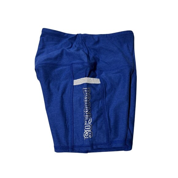 NEW Boise State BSU Broncos Colosseum Blue Stretch Tights Shorts Women's S - Picture 3 of 5